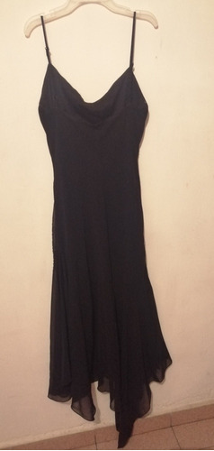 Vestido Midi De Fiesta Para Dama Color Negro Liz Minelli T-g