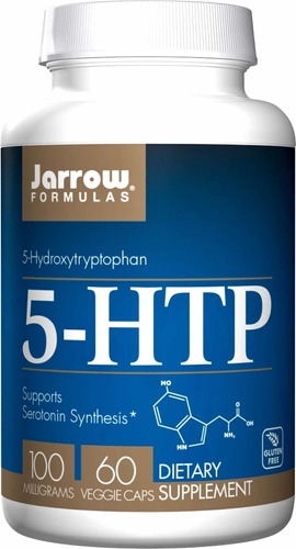 5-htp 100 Mg X 60 Cápsulas Veganas - Jarrow Fórmulas