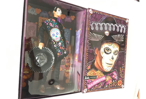 Ken Catrin Dia De Muertos Mattel 2021 Day Of The Dead Barbie (Usado)