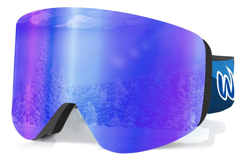 Antiparras Nieve Whale Gafas De Esquí Magnéticas Diseñadas P