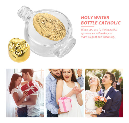 Botellas De Agua Bendita Con Estampado De Tarros De Cristal