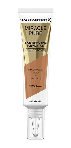 Imagen 2 de 3 de Max Factor Base Liquida Miracle Pure Fps 30 X 30ml