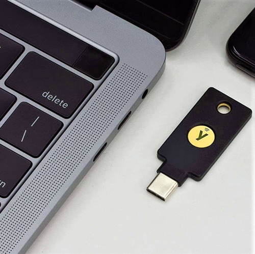 Imagen 4 de 7 de Yubikey 5c Nfc Usb Tipo C Llave Seguridad Fido2 U2f!