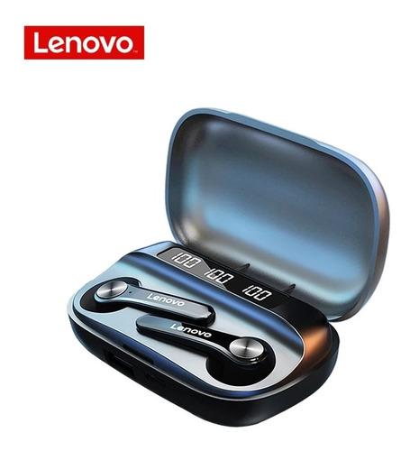 Lenovo Qt81 Auriculares Wireless Originales Blancos Y Negros Color Blanco Color De La Luz Blanco