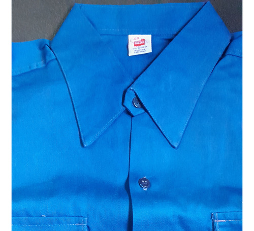 Camisa Y Pantalon Ignifugos- Combo T42 Y T48 Azul