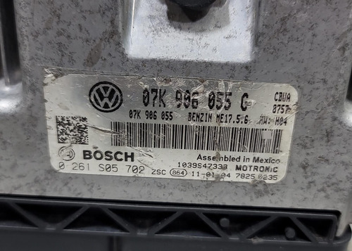 Computadora De Motor Vw Jetta 2011-2012 2.5l Orig 07k906055g (Usado)