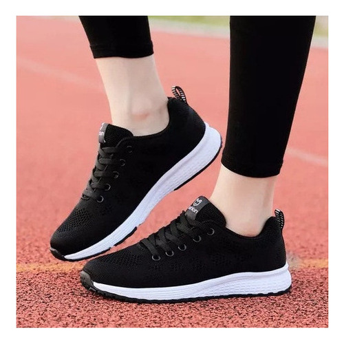 Zapatos De Elásticos Casuales Para Mujer