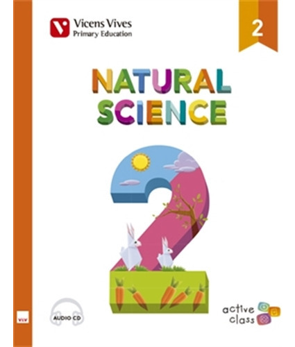 Natural Science 2 - Book + Audio Cd - Active Class Vicens  