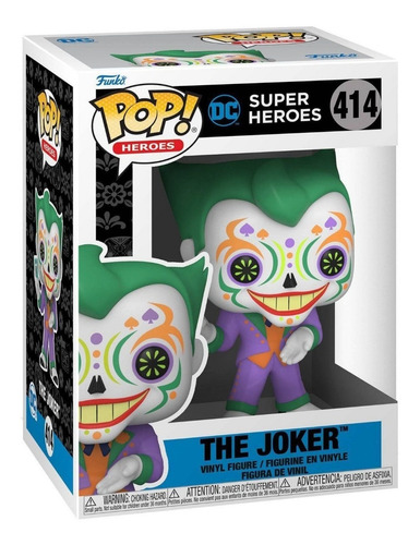 Funko Pop - Dc Heroes - Dia De Los Muertos - Joker (414)
