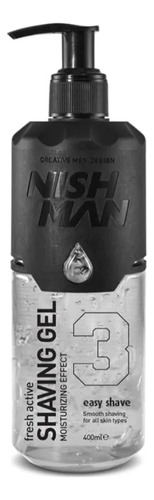 Nishman Shaving Gel Easy Shave 400ml Barberias