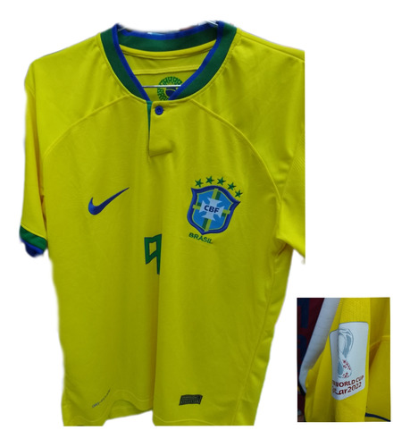 Camisa Local Selección Brazil 2022 Talla M