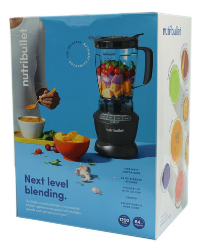 Nutribullet Nbf-50400 64 Oz 1200 Watts 4-speed Blender Gga