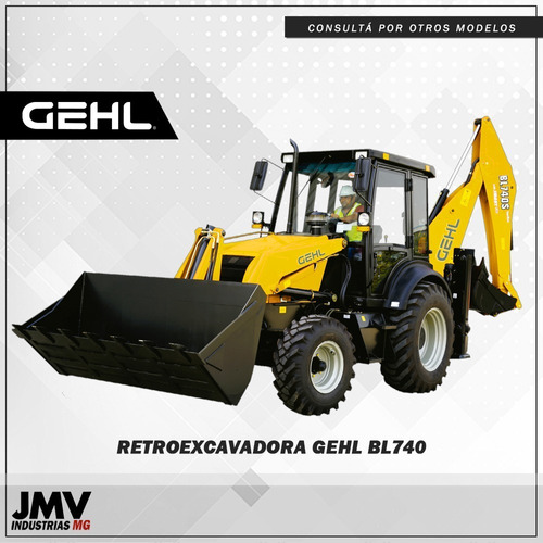 Retroexcavadora Gehl Bl740s - Distribuidor Oficial