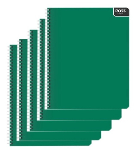 5 Cuadernos Universitarios Ross Croquis 100 Hojas 