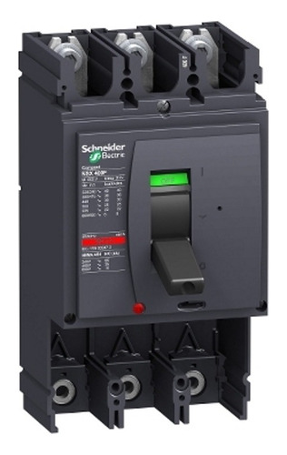 Breaker 3x400a Scheneider 480v Lv432405 Sin Unidad D Disparo