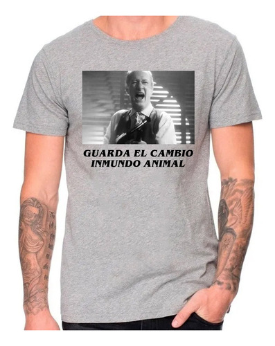 Remera Guarda El Cambio Inmundo Animal 871 Dtg Minos