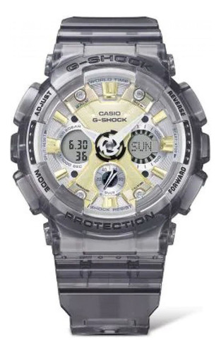 Reloj Para Mujer Casio G-shock Gma-s120gs-8adr Gris