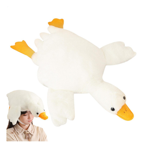 Pato Con Gorro De Felpa Pato Relleno Con Gorro Gorro Diverti