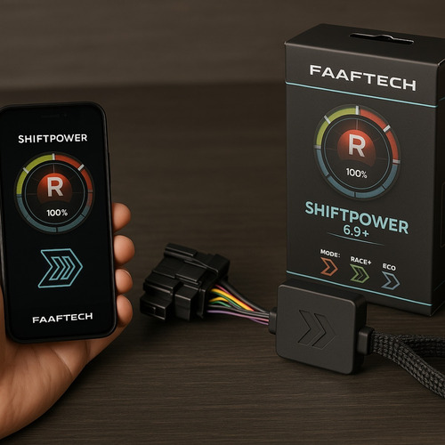 Pedal Shiftpower Chip Modulo Acelerador Bluetooth App Sp09+