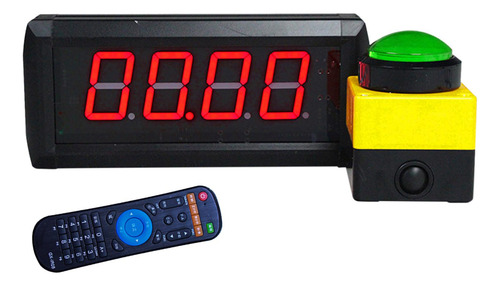 Temporizador Digital Publicidad Led Ligero Con Botón