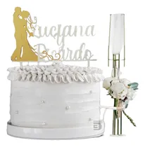 Comprar Adorno Grande Torta Casamiento Boda  Pincho Cake Familia
