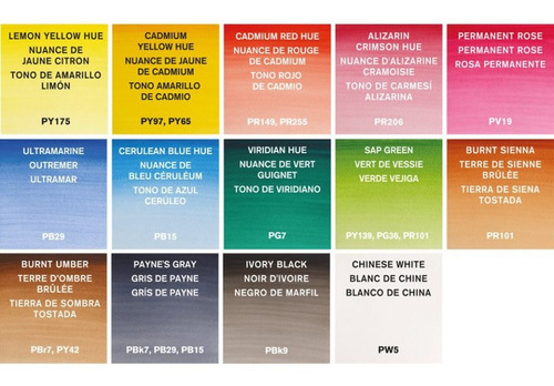Acuarelas Cotman Set Compacto X 14 Colores En Pastilla