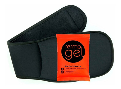 Suporte Cinta Membros E Articulações + Bolsa Térmica De Gel