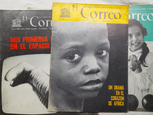 Revista El Correo Unesco Lote De 24 Números (1962-1988)