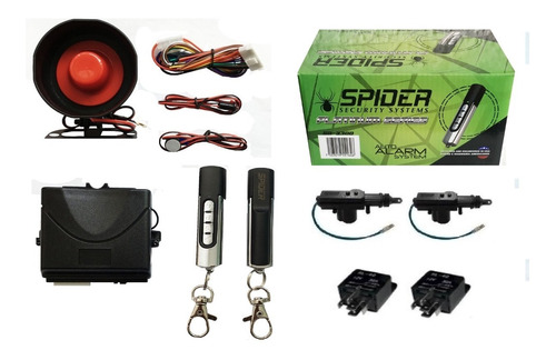 Alarma Spider Sr-3300 Mas 2 Seguros Electricos Mas 2 Relays