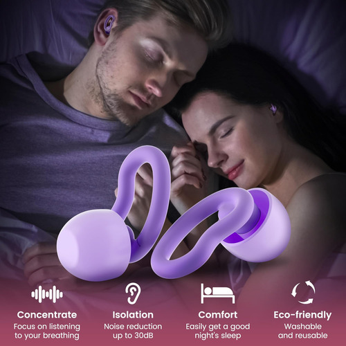 Tapones Para Los Oídos Con Cancelación De Ruido Para Dormir: