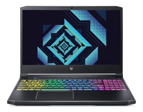 Laptop gamer  Acer Predator Helios 300 PH315-54 negra y azul 15.6", Intel Core i7 11800H  16GB de RAM 512GB SSD, NVIDIA GeForce RTX 3060 144 Hz 1920x1080px Windows 11 Home