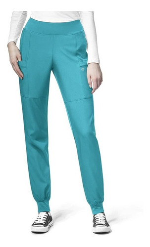 Pantalón Medico Mujer Teal 5555a Wonderwink 123