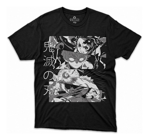 Playera Kimetsu No Yaiba Demon Slayer Hombre ¡envío Gratis!