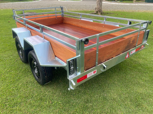 Carretinha Grande Trucada Pneus Novos E Reforçada