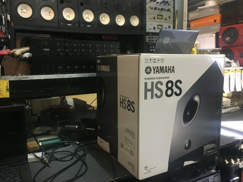 Imagen 1 de 4 de Yamaha Hs8s 8 Inch Powered Studio Subwoofer