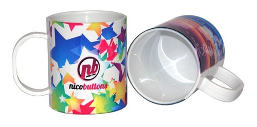Imagen 2 de 6 de Tazas Blancas Sublimables Polymer Polimero X48 Sublimar