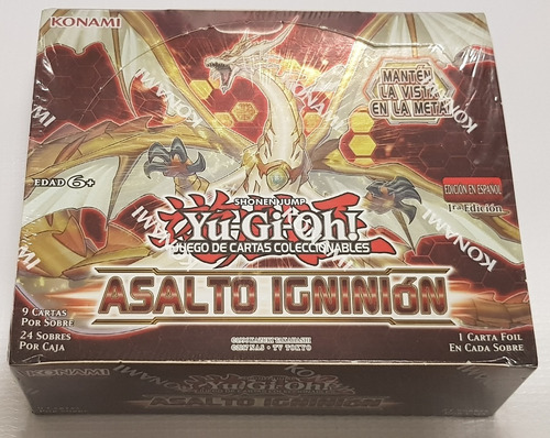 Yugioh! Yu-gi-oh! Caja Ignition Assault En Español Nueva !!!