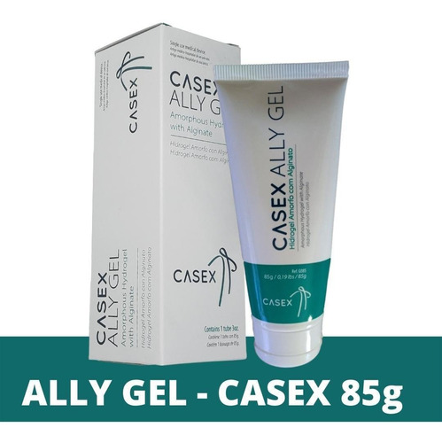 Pomada Hidrogel Com Alginato - 1 Tubo 85g Ally Gel Tipo De Embalagem Tubo Fragrância Sem Tipos De Pele Todas
