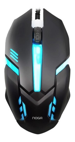 Imagen 2 de 2 de Teclado Y Mouse Kit Gamer Noga Pc Combo Retroiluminado Nkb92