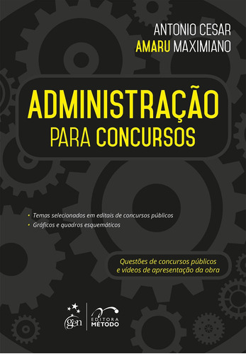Administração para Concursos, de Maximiano, Antonio César Amaru. Editora Forense Ltda., capa mole em português, 2016