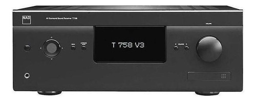 Nad T-758 V3, Receptor De Sonido Envolvente A/v, Negro