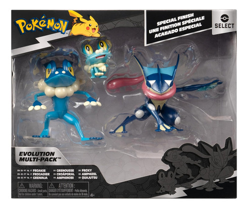 Paquete Pokémon Select Evolution: Incluye A Froakie De 2 Pul