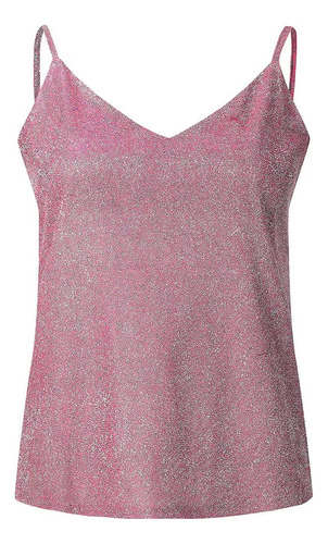Playera Sin Mangas Para Mujer De 1 Pieza Con Tirantes Brill