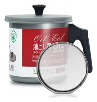 Comprar Paracity Recipiente De Grasa De Tocino Con Colador Fino Y T.