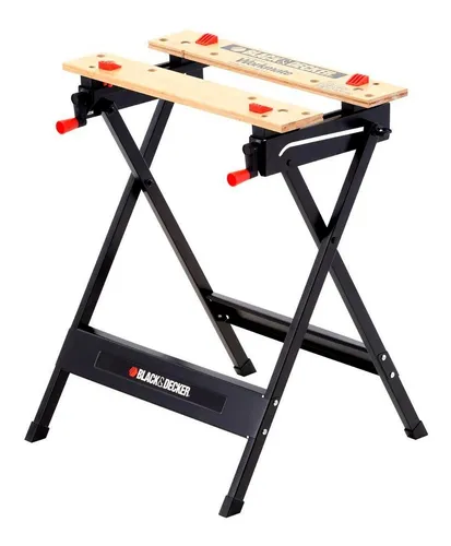 comprar Mesa De Trabajo Portátil Wm125 Black Decker Cap.159 Kg