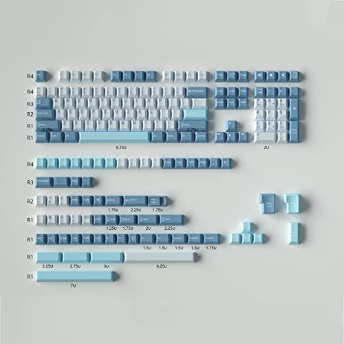 175 Keys Pbt Llaveros De Doble Disparo Perfil De Cereza Shok