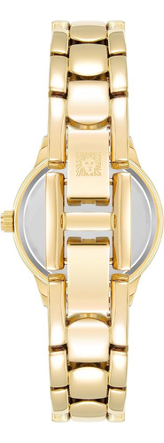 Relógio Com Pulseira Anne Klein Com Função De Data, Dourado.