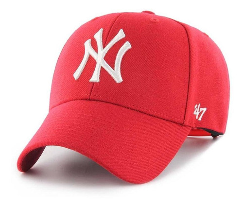 Jockey New York Yankees Mvp Snapback Red '47