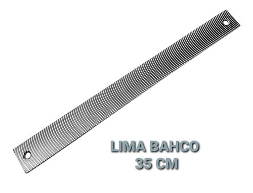 Imagen 2 de 6 de Hoja Lima Plana Dientes Fresados Basto Bahco 3-330-14-1-0