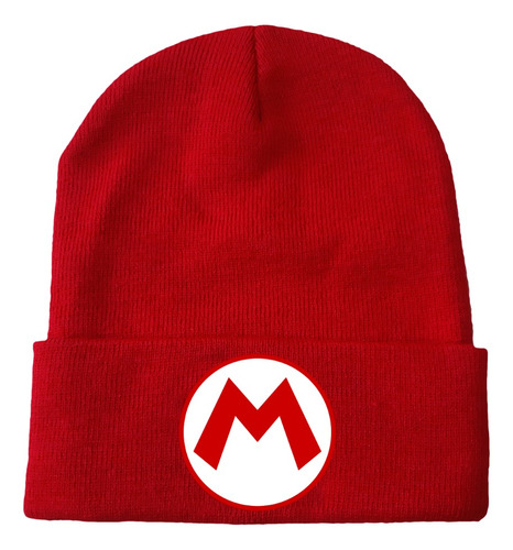 Gorro Lana Mario Bros Brilla En La Oscuridad Calidad!